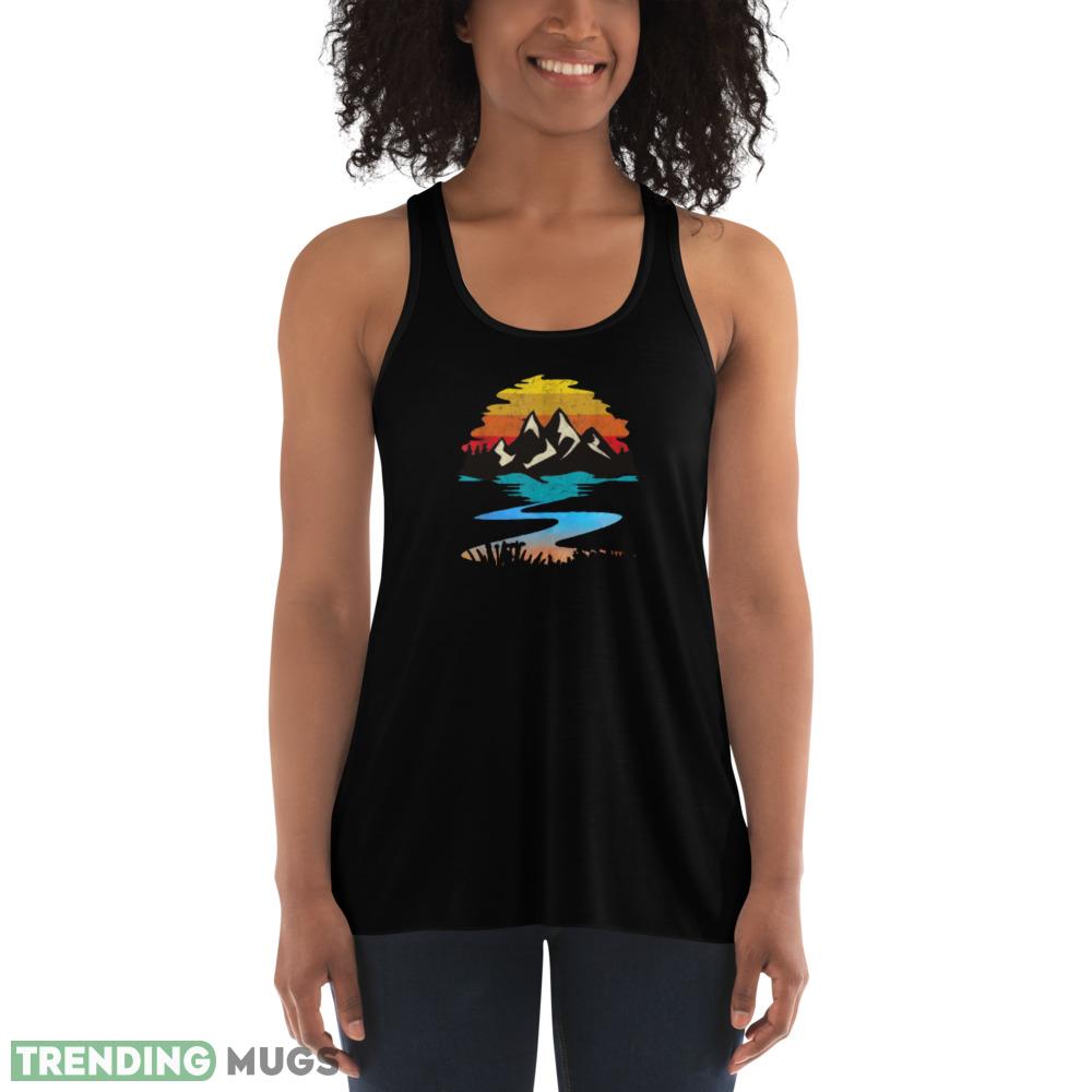 nature backs Mountain river Long Sleeve T Shirts Vintage Dark Shirt nature backs Mountain river Long Sleeve T Shirts Vintage Dark Shirt