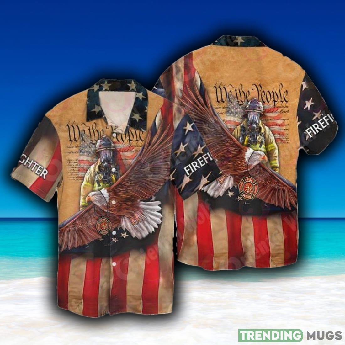 New 4th Of July Independence Day Memorial Day Firefighter 3D Hawaiian Shirt - New 4th Of July Independence Day Memorial Day Firefighter 3D Hawaiian Shirt, Aloha Shirt New 4th Of July Independence Day Memorial Day Firefighter 3D Hawaiian Shirt - New 4th Of July Independence Day Memorial Day Firefighter 3D Hawaiian Shirt, Aloha Shirt