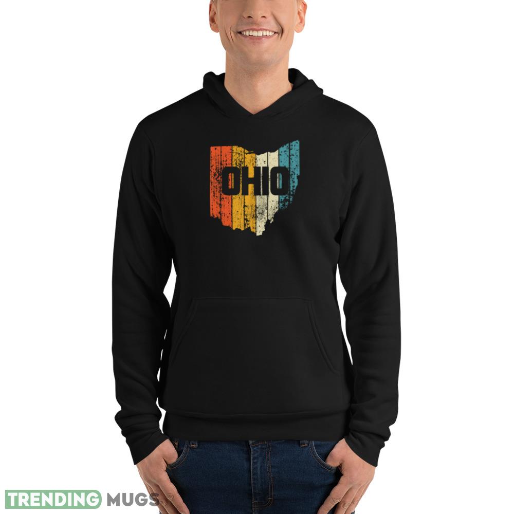 OHIO STATE RETRO VINTAGE Crewneck Sweatshirt T Shirts For Mens Dark Shirt OHIO STATE RETRO VINTAGE Crewneck Sweatshirt T Shirts For Mens Dark Shirt