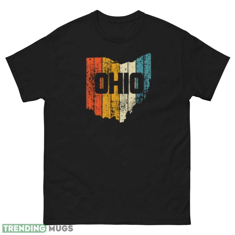 OHIO STATE RETRO VINTAGE Crewneck Sweatshirt T Shirts For Mens Dark Shirt OHIO STATE RETRO VINTAGE Crewneck Sweatshirt T Shirts For Mens Dark Shirt