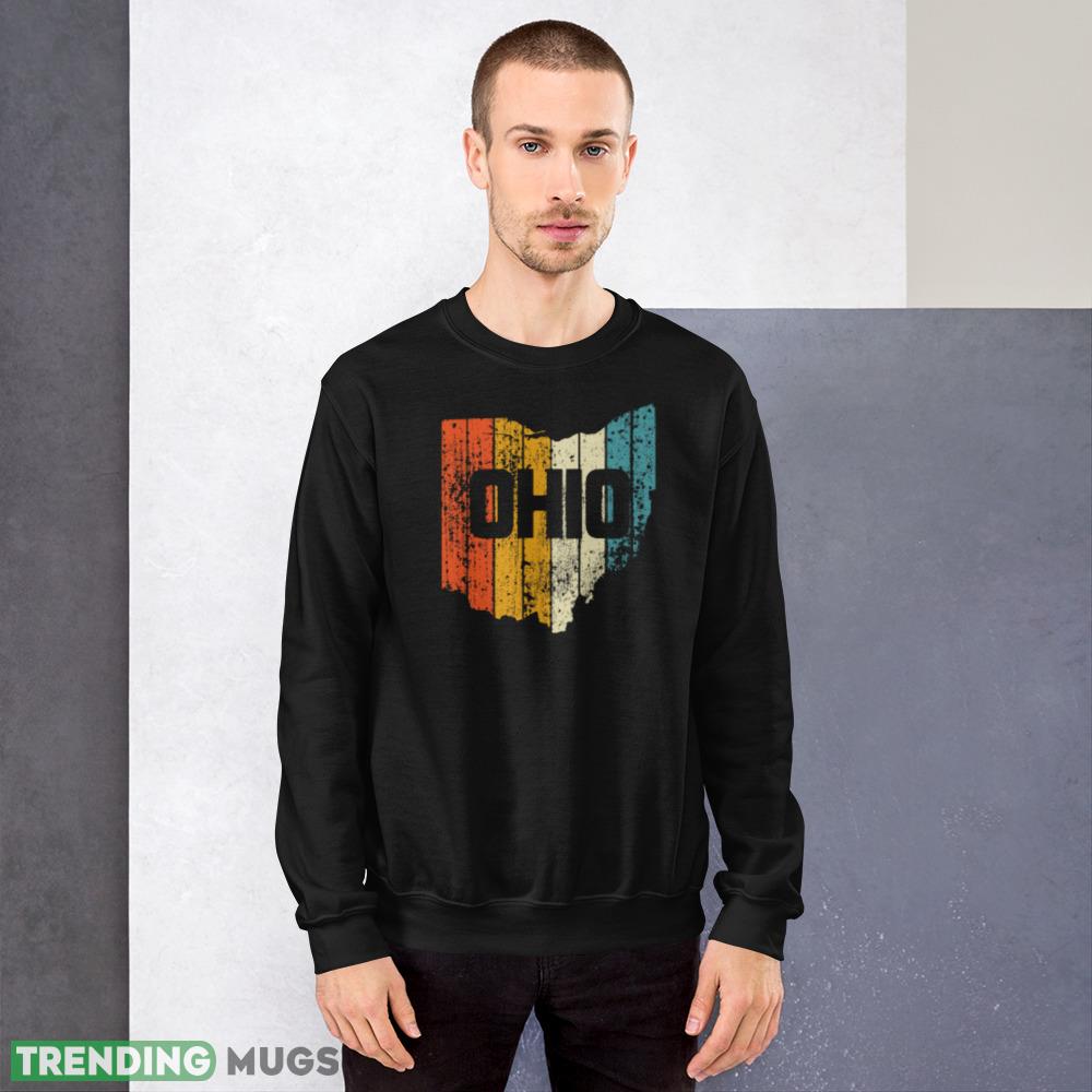 OHIO STATE RETRO VINTAGE Crewneck Sweatshirt T Shirts For Mens - 18000 Unisex Heavy Blend Crewneck Sweatshirt OHIO STATE RETRO VINTAGE Crewneck Sweatshirt T Shirts For Mens - 18000 Unisex Heavy Blend Crewneck Sweatshirt