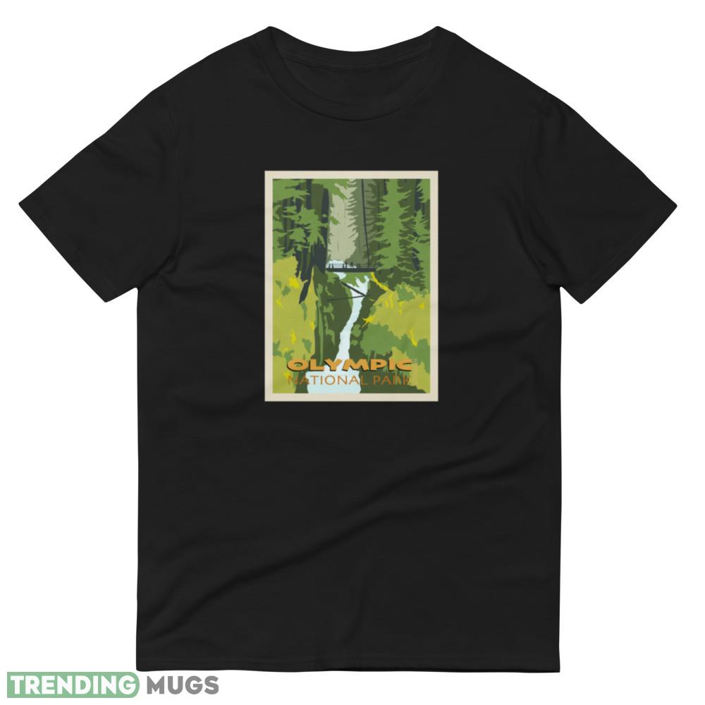 Olympic National Park best polo print T shirts Dark Shirt Olympic National Park best polo print T shirts Dark Shirt
