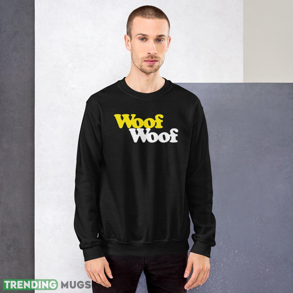 Pet Sounds - Woof Single Dog Woof Sound Graphics T Shirts - 18000 Unisex Heavy Blend Crewneck Sweatshirt Pet Sounds - Woof Single Dog Woof Sound Graphics T Shirts - 18000 Unisex Heavy Blend Crewneck Sweatshirt