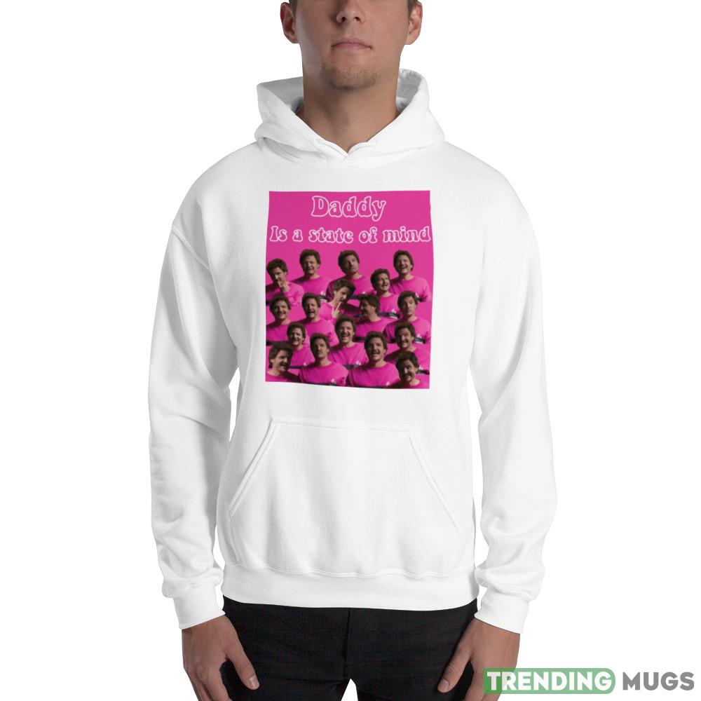 Pink Graphic Daddy Is State Of Mind Pedro Pascal shirt Light Shirt Pink Graphic Daddy Is State Of Mind Pedro Pascal shirt Light Shirt
