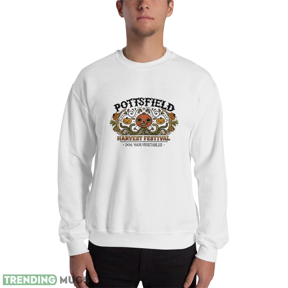 Pottsfield Harvest Festival Printed White T Shirt - 18000 Unisex Heavy Blend Crewneck Sweatshirt Pottsfield Harvest Festival Printed White T Shirt - 18000 Unisex Heavy Blend Crewneck Sweatshirt