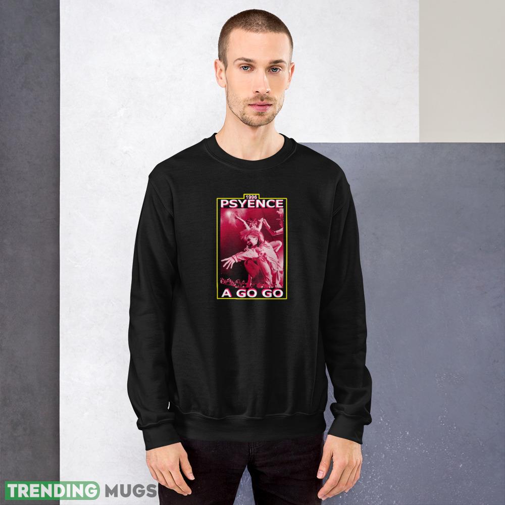 PSY Psyence A Go Go T Shirts for Men and Women - 18000 Unisex Heavy Blend Crewneck Sweatshirt PSY Psyence A Go Go T Shirts for Men and Women - 18000 Unisex Heavy Blend Crewneck Sweatshirt