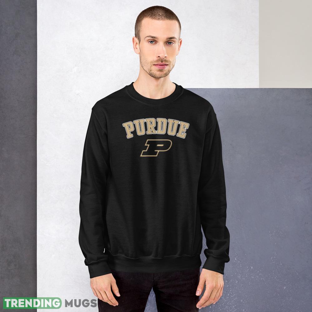 Purdue University Indiana's Land Grant University Crewneck Sweatshirt T Shirts Dark Shirt Purdue University - Indiana's Land Grant University Crewneck Sweatshirt T Shirts - 18000 Unisex Heavy Blend Crewneck Sweatshirt