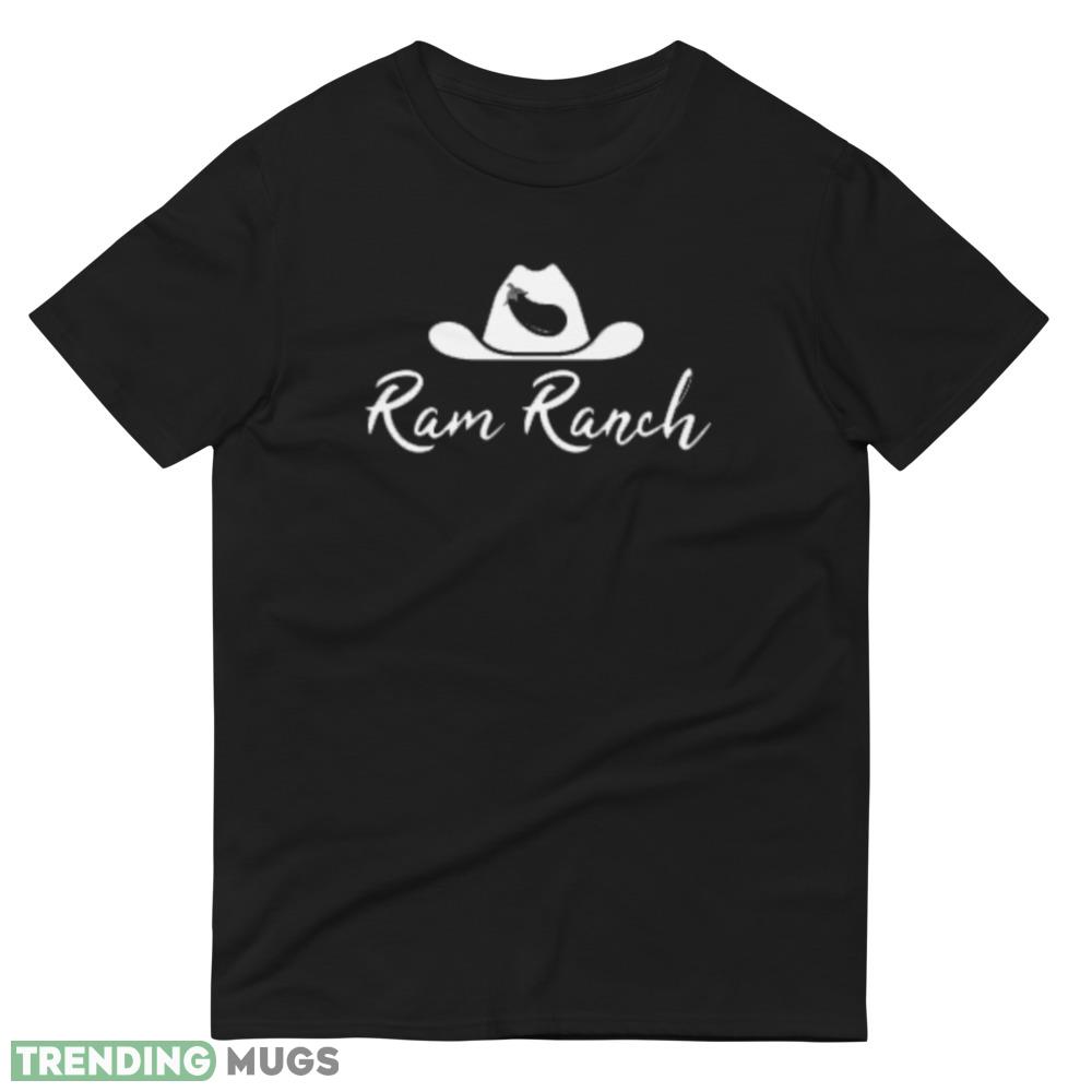 Ram Ranch Cowboy print design new T shirts for mens and womens Dark Shirt Ram Ranch Cowboy print design new T shirts for mens and womens Dark Shirt
