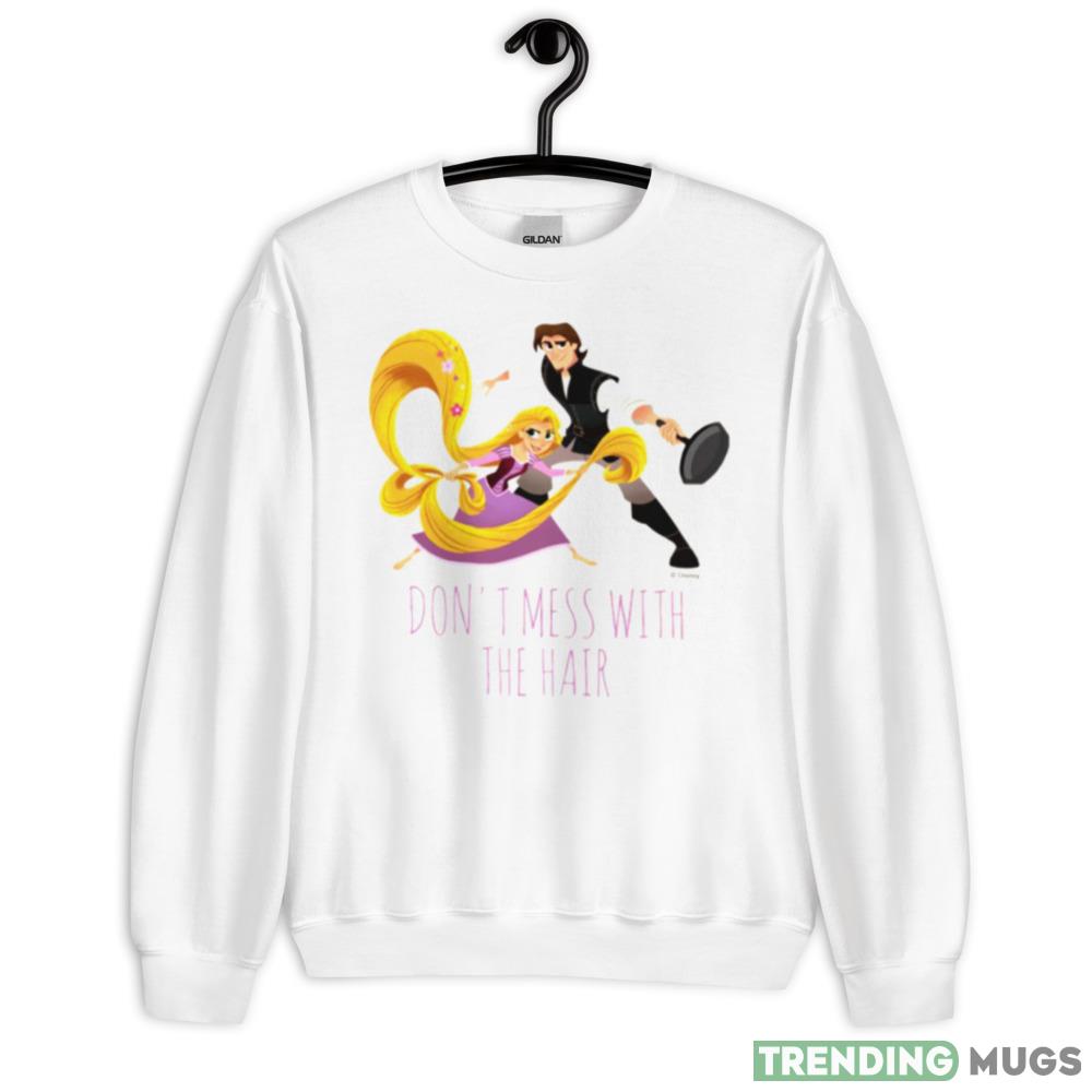 Rapunzel & Eugene Don’t Mess With The Hair Graphics Shirts - 18000 Unisex Heavy Blend Crewneck Sweatshirt Rapunzel & Eugene Don’t Mess With The Hair Graphics Shirts - 18000 Unisex Heavy Blend Crewneck Sweatshirt
