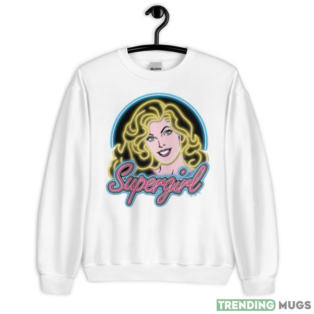 Retro Neon Lights Graphic Supergirl Graphics New T shirts - 18000 Unisex Heavy Blend Crewneck Sweatshirt Retro Neon Lights Graphic Supergirl Graphics New T shirts - 18000 Unisex Heavy Blend Crewneck Sweatshirt