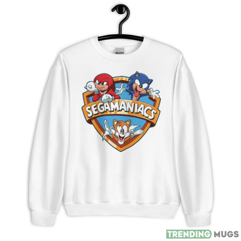 Segamaniacs Sonic Cartoon Graphics New T shirts - 18000 Unisex Heavy Blend Crewneck Sweatshirt