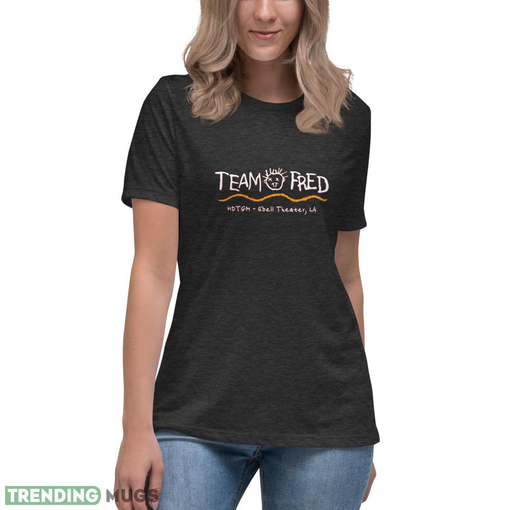 Team Fred T Shirt Team Fred funny lovely cute shirt Dark Shirt Team Fred T Shirt Team Fred funny lovely cute shirt Dark Shirt