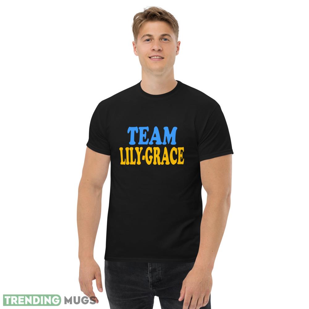 Team Lily Grace design print T shirts gift for mens and womens Dark Shirt Team Lily Grace design print T shirts gift for mens and womens Dark Shirt