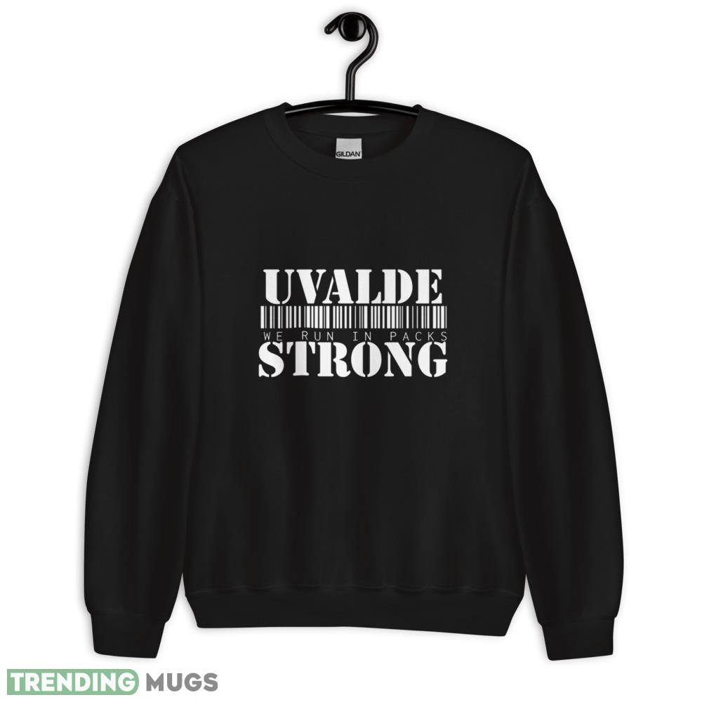 TEXAS UVALDE STRONG T Shirt Dark Shirt TEXAS UVALDE STRONG T Shirt Dark Shirt