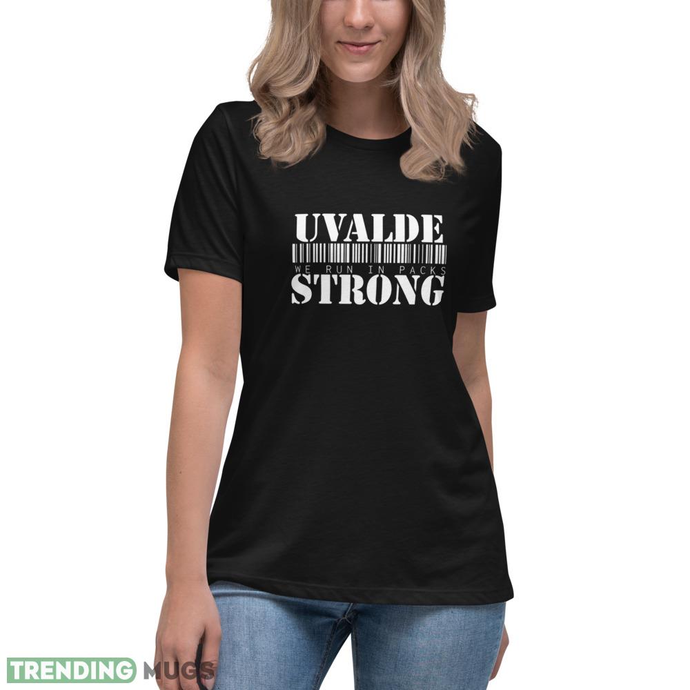 TEXAS UVALDE STRONG T Shirt Dark Shirt TEXAS UVALDE STRONG T Shirt Dark Shirt