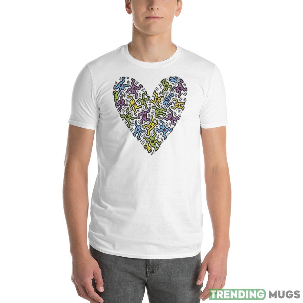 The Heart Keith Haring Ideas Shirts For Men And Women Light Shirt The Heart Keith Haring Ideas Shirts For Men And Women Light Shirt