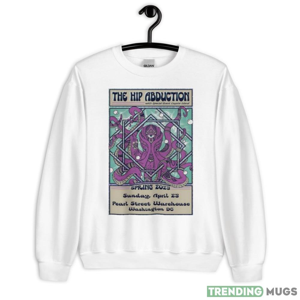 The Hip Abduction April 13 2023 Washington DC Poster Design Shirts - 18000 Unisex Heavy Blend Crewneck Sweatshirt The Hip Abduction April 13 2023 Washington DC Poster Design Shirts - 18000 Unisex Heavy Blend Crewneck Sweatshirt