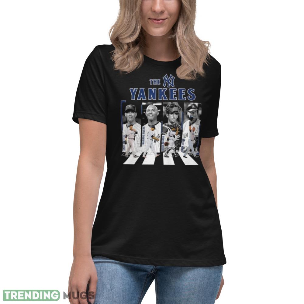 The new york yankees baseball signature 2023 Ideas T Shirts Dark Shirt The new york yankees baseball signature 2023 Ideas T Shirts Dark Shirt