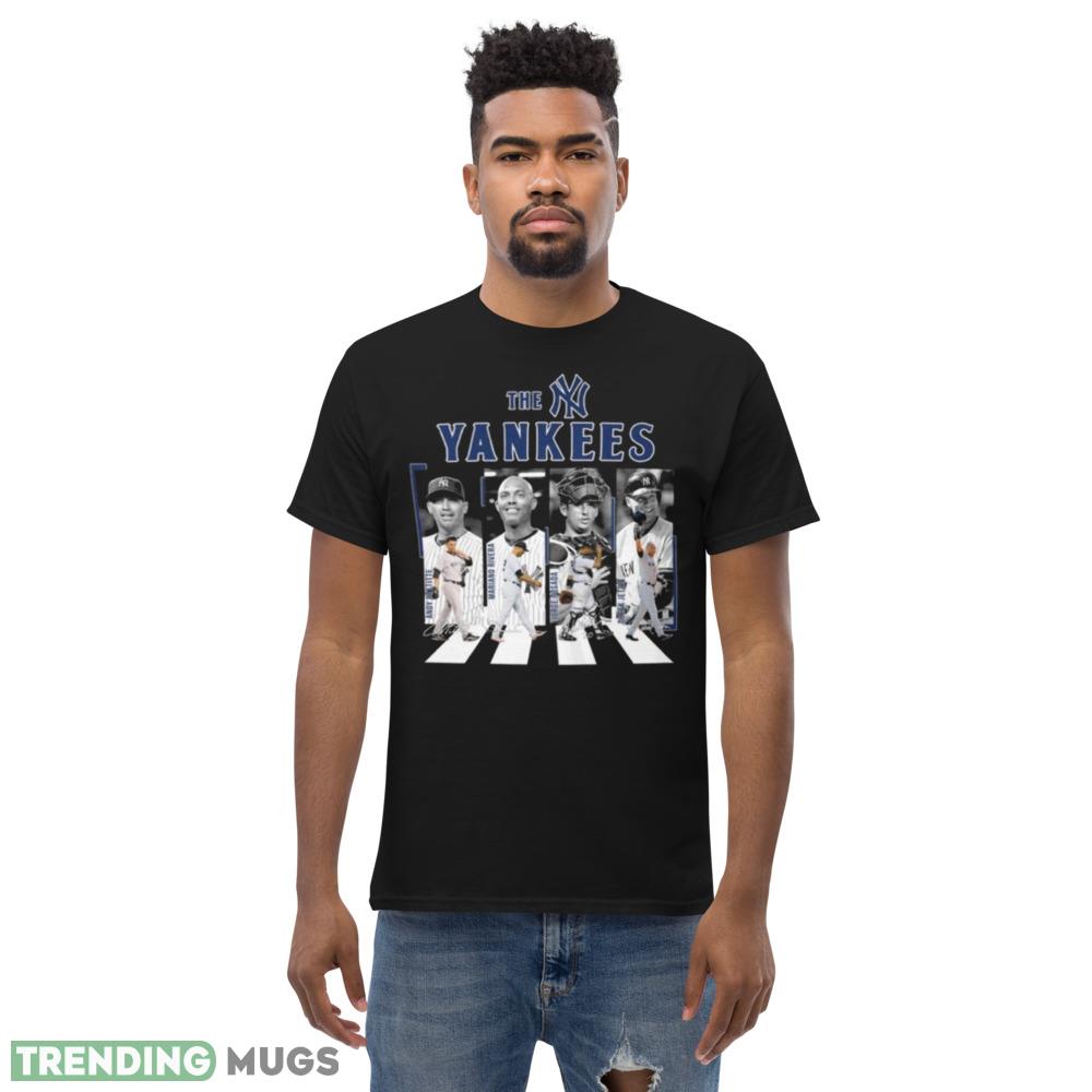 The new york yankees baseball signature 2023 Ideas T Shirts Dark Shirt The new york yankees baseball signature 2023 Ideas T Shirts Dark Shirt