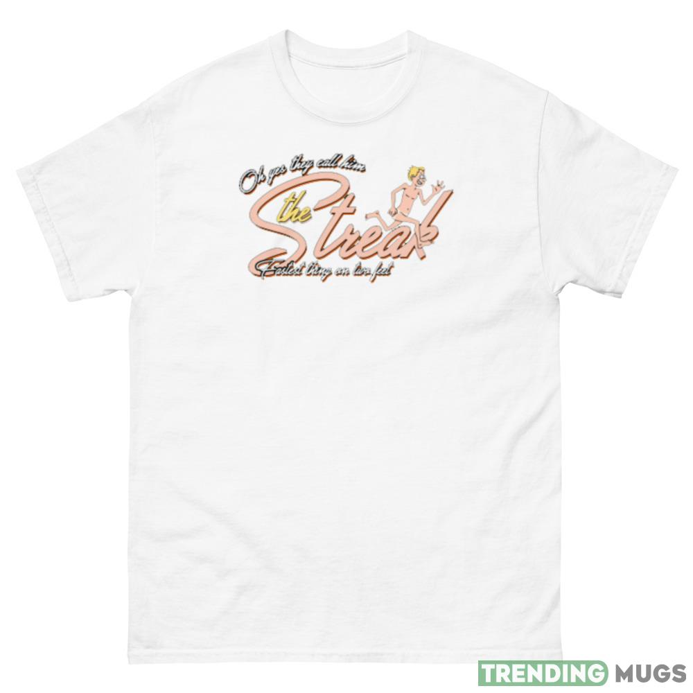 The Streak from Ray Stevens running man T-Shirt - 500 Men’s Classic Tee Gildan The Streak from Ray Stevens running man T-Shirt - 500 Men’s Classic Tee Gildan