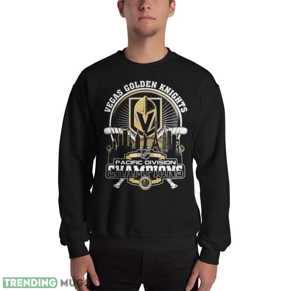 Vegas Golden Knights 2023 Pacific Division Champions city skyline Ideas T Shirts - 18000 Unisex Heavy Blend Crewneck Sweatshirt Vegas Golden Knights 2023 Pacific Division Champions city skyline Ideas T Shirts - 18000 Unisex Heavy Blend Crewneck Sweatshirt