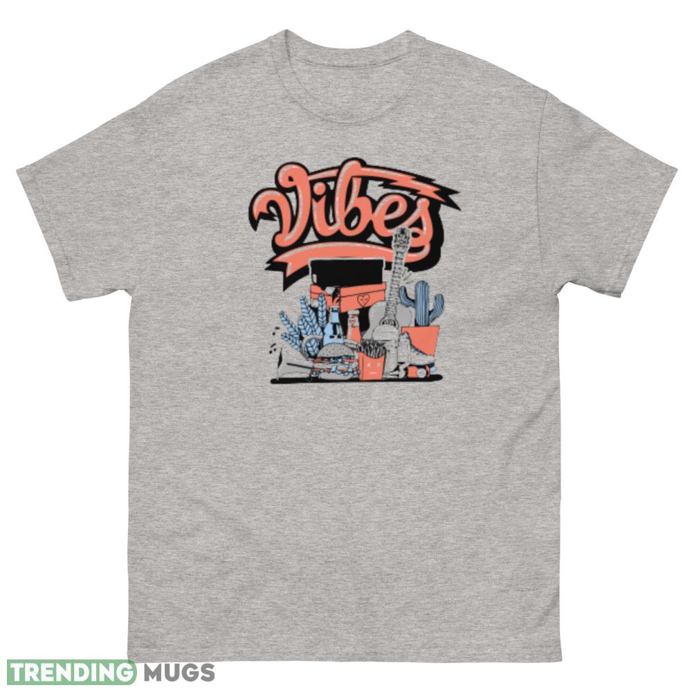 Vibes Crimson Bliss cactus T shirt - 500 Men’s Classic Tee Gildan Vibes Crimson Bliss cactus T shirt - 500 Men’s Classic Tee Gildan