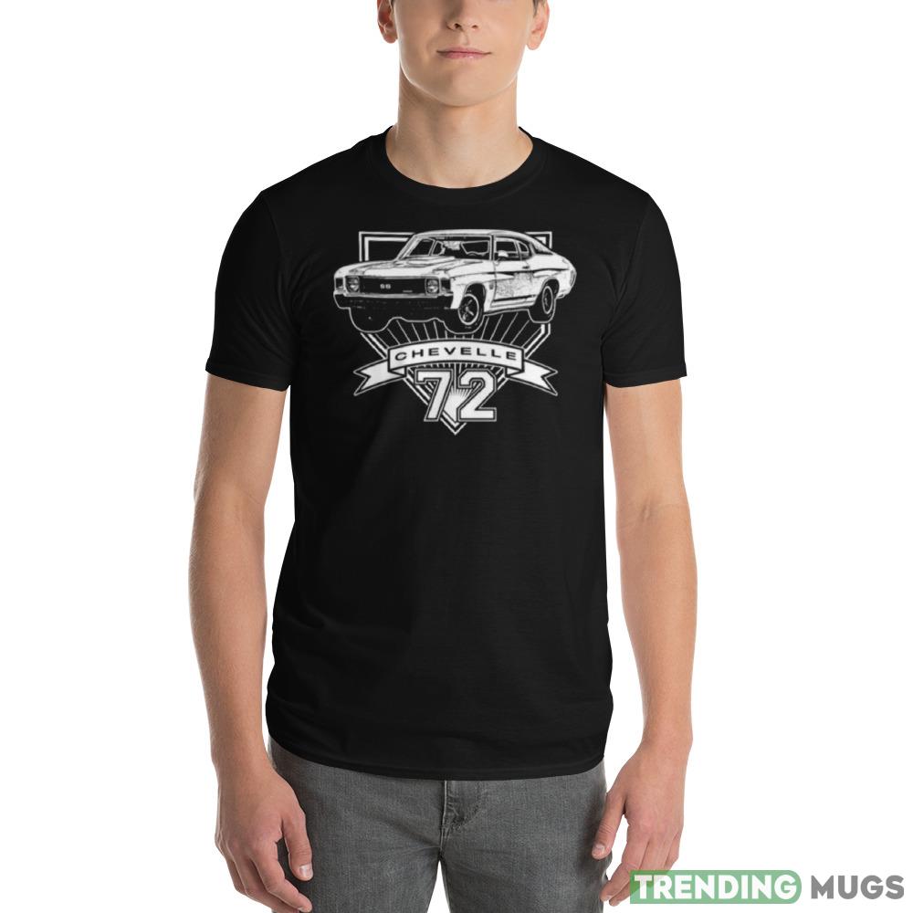 1972 Chevelle Vintage Car Art Design Shirt Dark Shirt 1972 Chevelle Vintage Car Art Design Shirt Dark Shirt