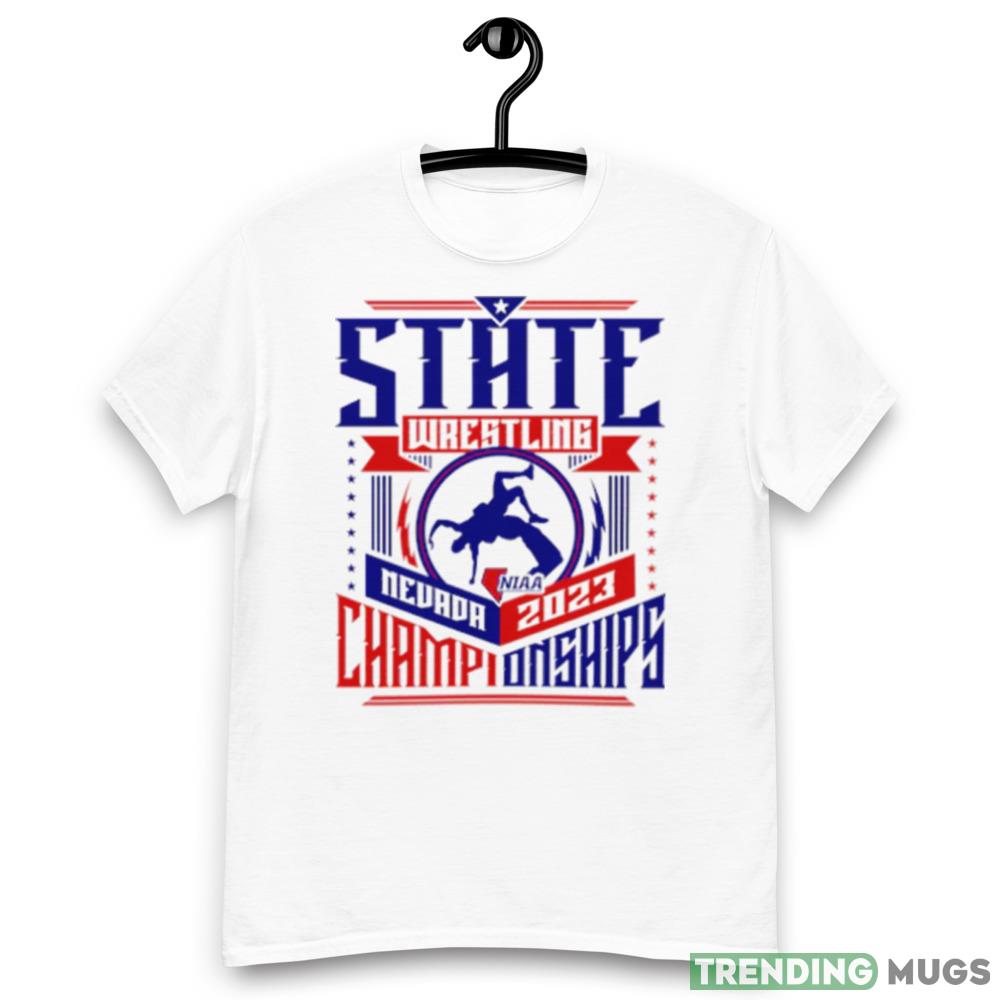 2023 NIAA State Championship Wrestling T Shirt Light Shirt 2023 NIAA State Championship Wrestling T Shirt Light Shirt
