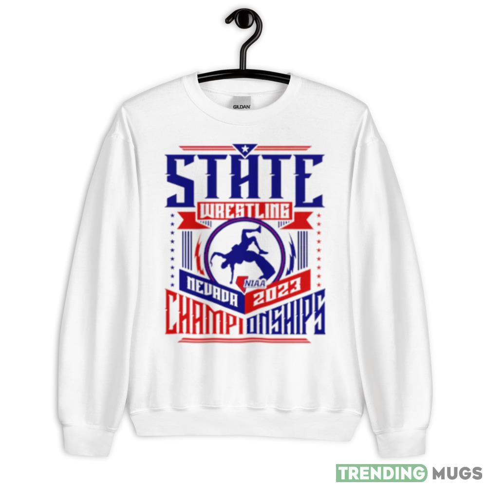 2023 NIAA State Championship Wrestling T Shirt - 18000 Unisex Heavy Blend Crewneck Sweatshirt 2023 NIAA State Championship Wrestling T Shirt - 18000 Unisex Heavy Blend Crewneck Sweatshirt