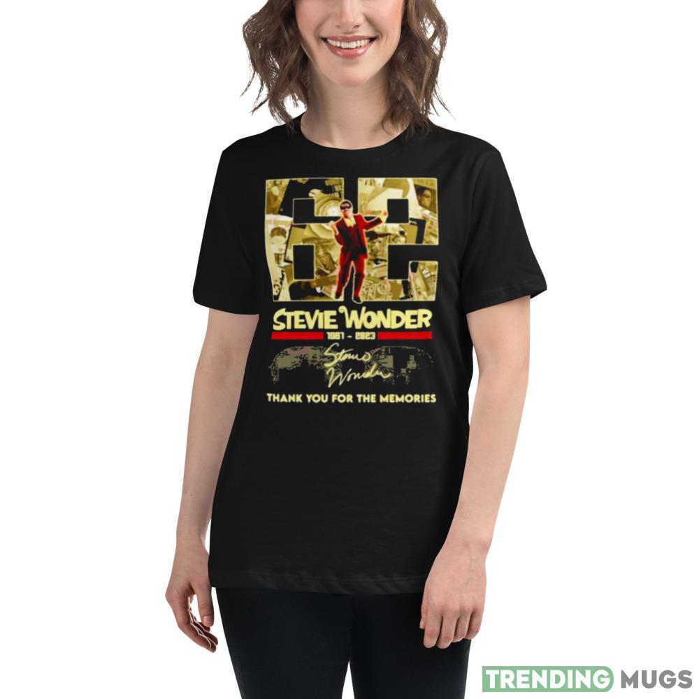 62 Years Stevie Wonder 1961 – 2023 Thank You For The Memories Shirt Dark Shirt 62 Years Stevie Wonder 1961 – 2023 Thank You For The Memories Shirt Dark Shirt