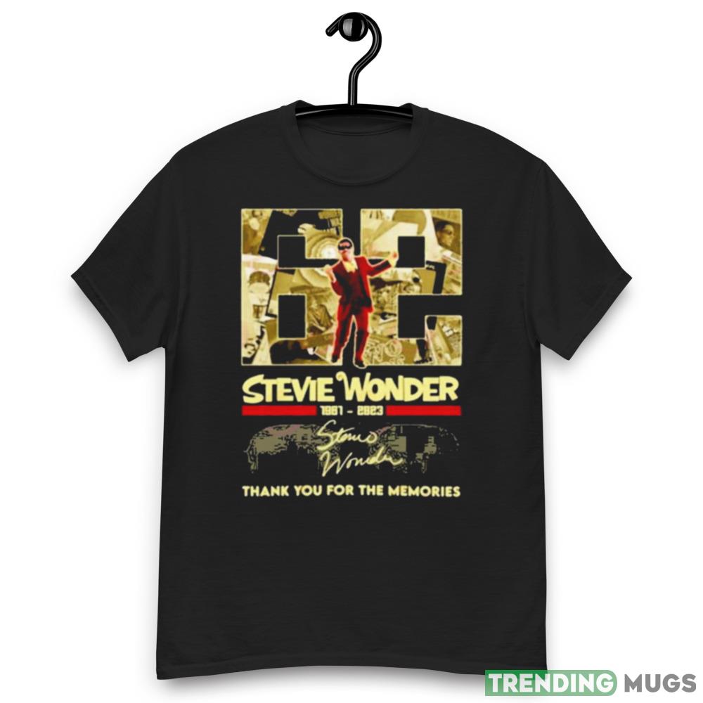 62 Years Stevie Wonder 1961 – 2023 Thank You For The Memories Shirt Dark Shirt 62 Years Stevie Wonder 1961 – 2023 Thank You For The Memories Shirt Dark Shirt