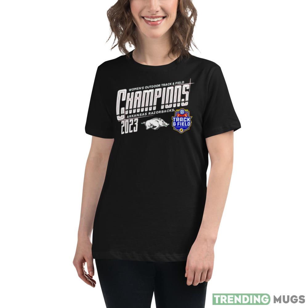Arkansas Razorbacks SEC Women’s Outdoor Track & Field Champions 2023 shirt Dark Shirt Arkansas Razorbacks SEC Women’s Outdoor Track & Field Champions 2023 shirt Dark Shirt