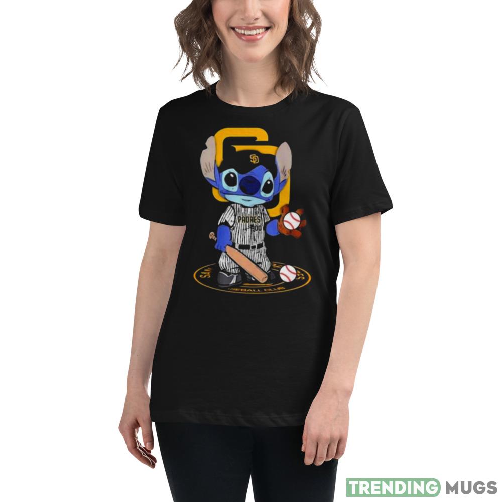 Baby Stitch San Diego Padres Baseball Logo 2023 T shirt Dark Shirt Baby Stitch San Diego Padres Baseball Logo 2023 T shirt Dark Shirt