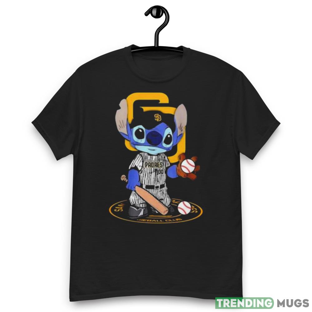 Baby Stitch San Diego Padres Baseball Logo 2023 T shirt Dark Shirt Baby Stitch San Diego Padres Baseball Logo 2023 T shirt Dark Shirt