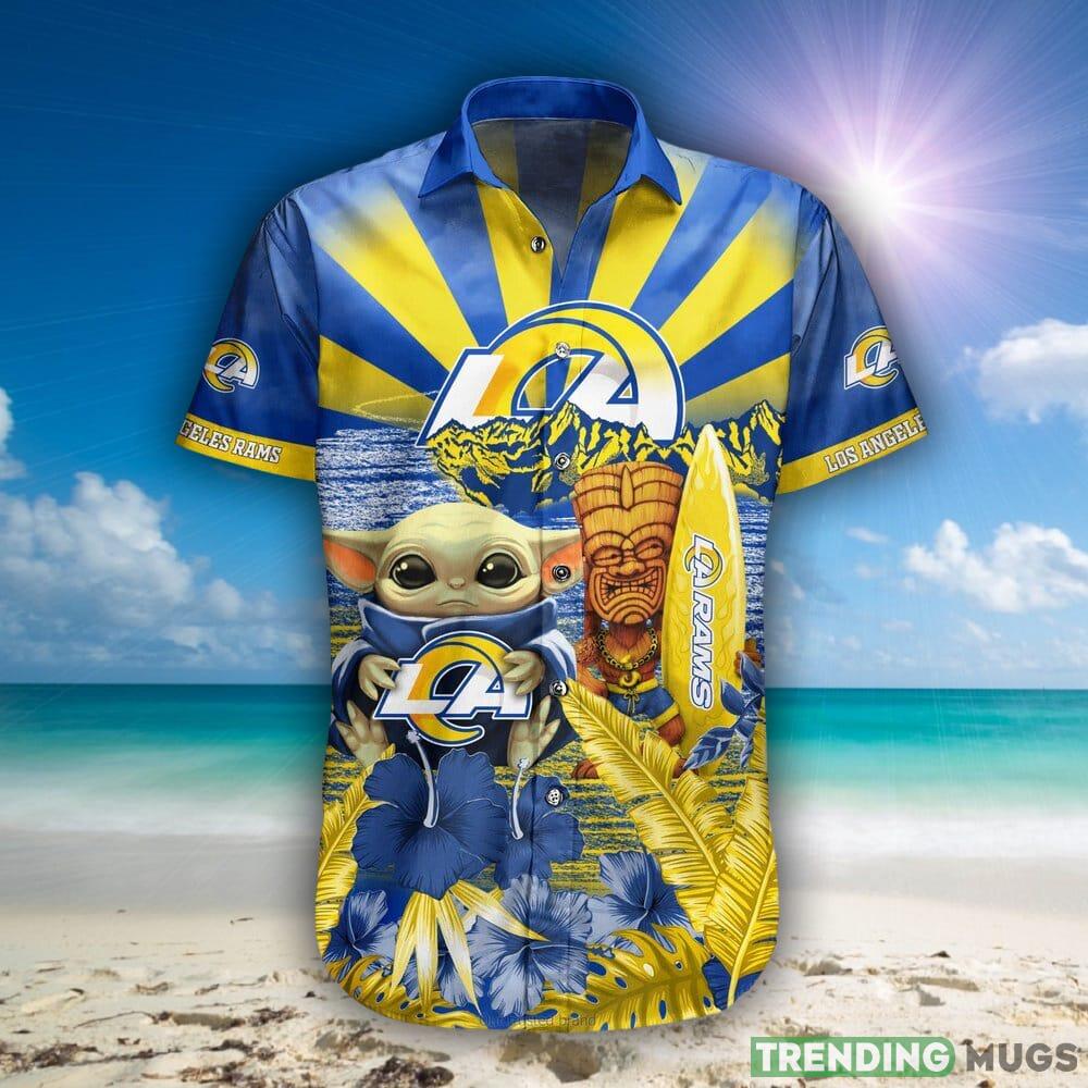 Baby Yoda Los Angeles Rams Nfl 3D Hawaiian Shirt Men And Women For Fans Hawaiian Shirt Baby Yoda Los Angeles Rams Nfl 3D Hawaiian Shirt Men And Women For Fans Hawaiian Shirt