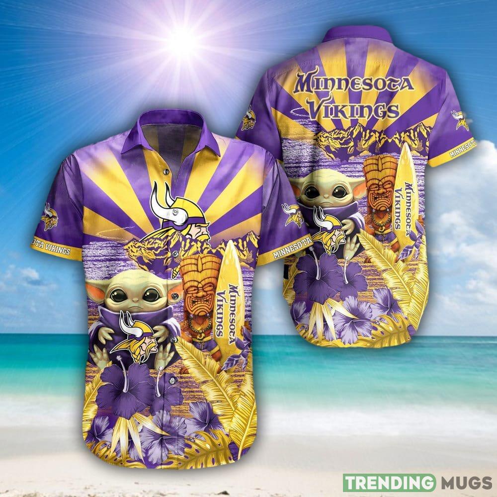 Baby Yoda Minnesota Vikings Nfl 3D Hawaiian Shirt Men And Women For Fans - Baby Yoda Minnesota Vikings Nfl Hawaiian Shirt And Shorts For Fans-1_1 Baby Yoda Minnesota Vikings Nfl 3D Hawaiian Shirt Men And Women For Fans - Baby Yoda Minnesota Vikings Nfl Hawaiian Shirt And Shorts For Fans-1_1