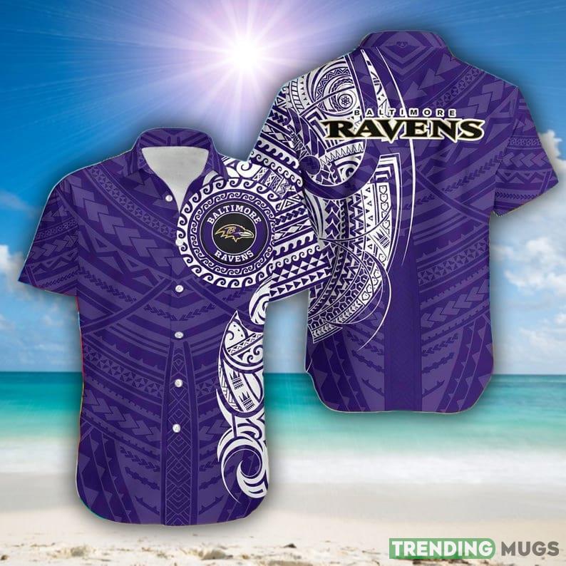 Baltimore Ravens Nfl 3D Hawaiian Shirt Men And Women For Fans Style 051 - Baltimore Ravens Nfl Hawaiian Shirt For Fans 05-1_1