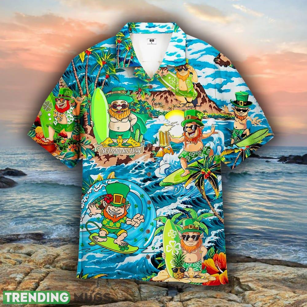 Best Leprechaun Surfing St Patricks Day Green 3D Hawaiian Shirt For Men And Women - Best Leprechaun Surfing St Patricks Day Green Hawaiian Shirt Best Leprechaun Surfing St Patricks Day Green 3D Hawaiian Shirt For Men And Women - Best Leprechaun Surfing St Patricks Day Green Hawaiian Shirt