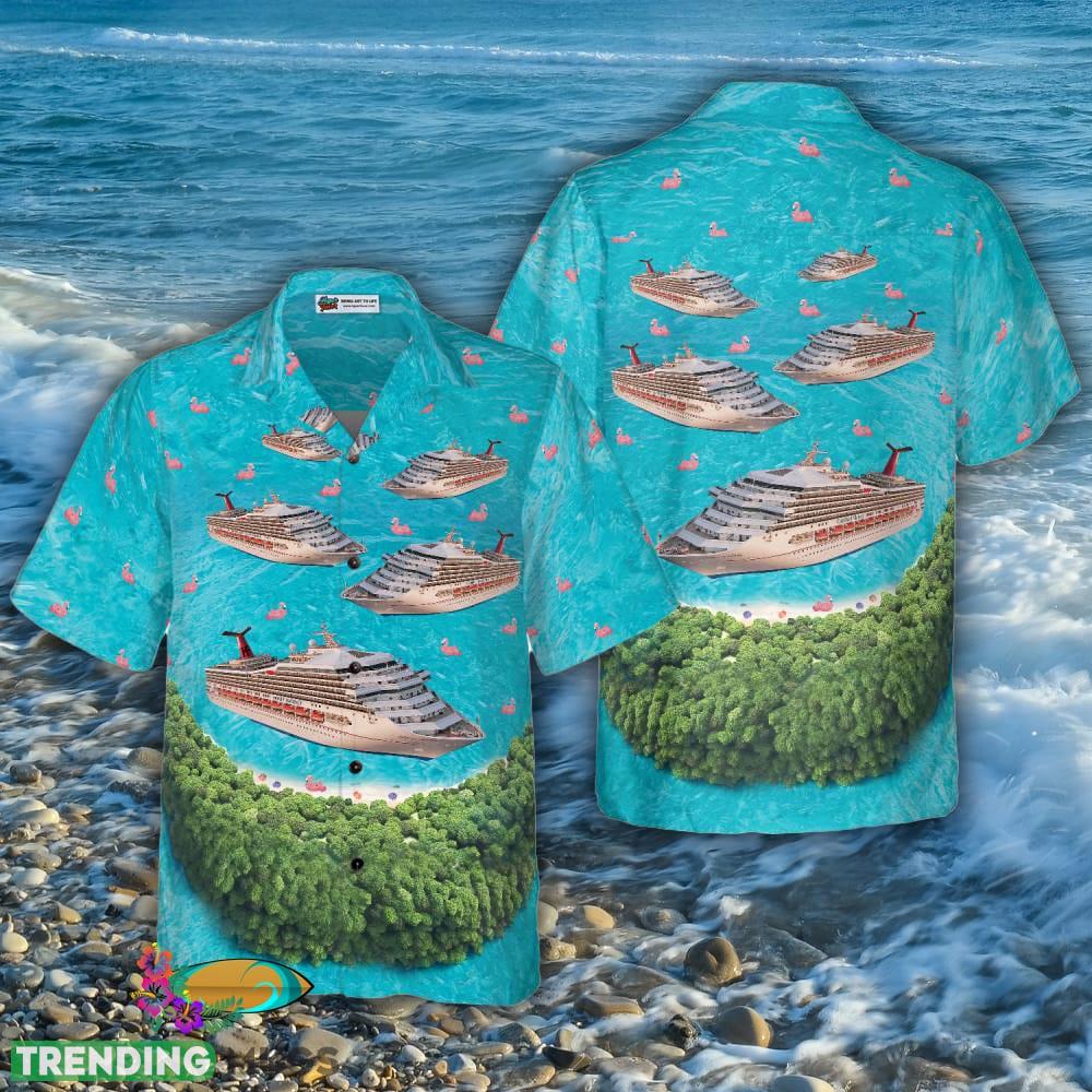 Big Cruise Ship 3D Hawaiian Shirt For Men And Women - Big Cruise Ship Hawaiian Shirt_1 Big Cruise Ship 3D Hawaiian Shirt For Men And Women - Big Cruise Ship Hawaiian Shirt_1