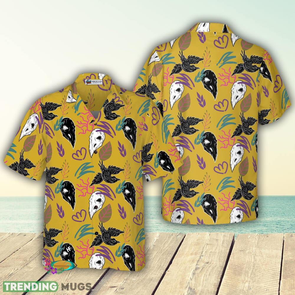 Bird Skull 3D Hawaiian Shirt For Men And Women - Bird Skull Hawaiian Shirt_1 Bird Skull 3D Hawaiian Shirt For Men And Women - Bird Skull Hawaiian Shirt_1