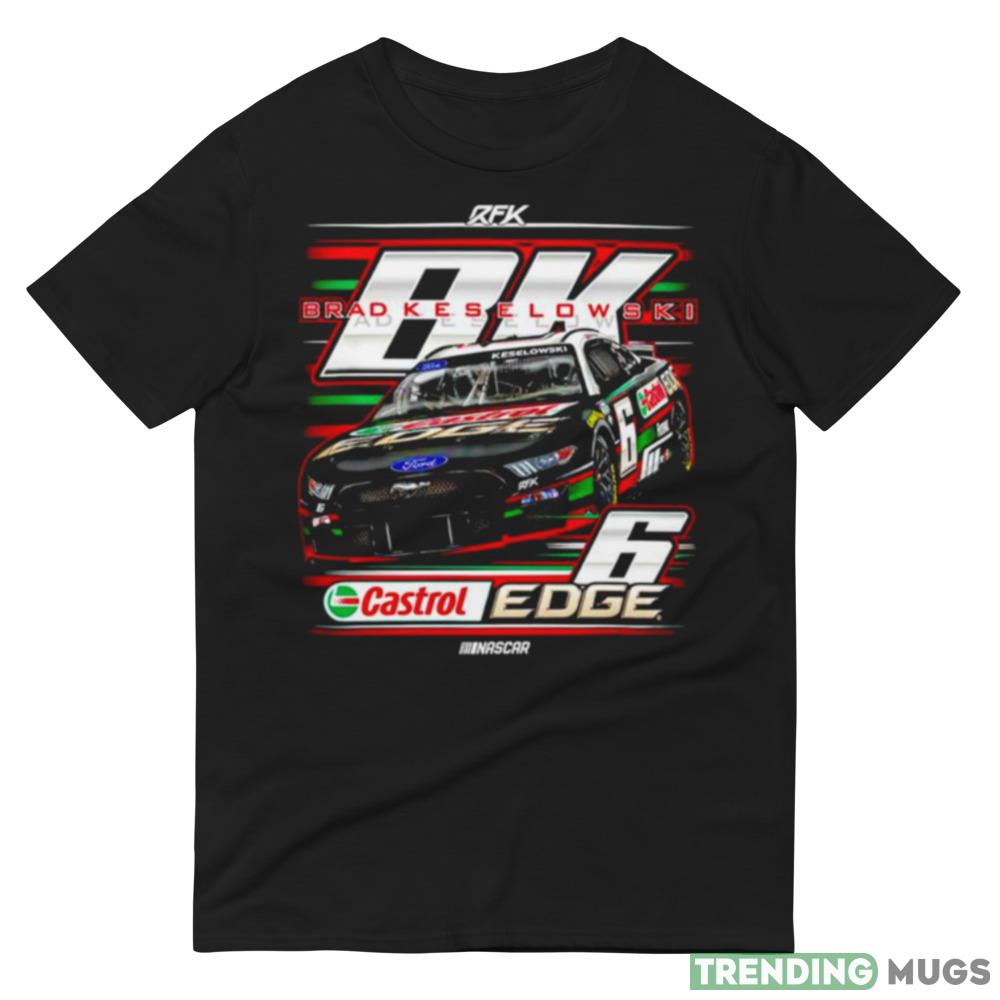 Brad Keselowski 2023 Castrol Edge Graphics Black T Shirt Dark Shirt Brad Keselowski 2023 Castrol Edge Graphics Black T Shirt Dark Shirt