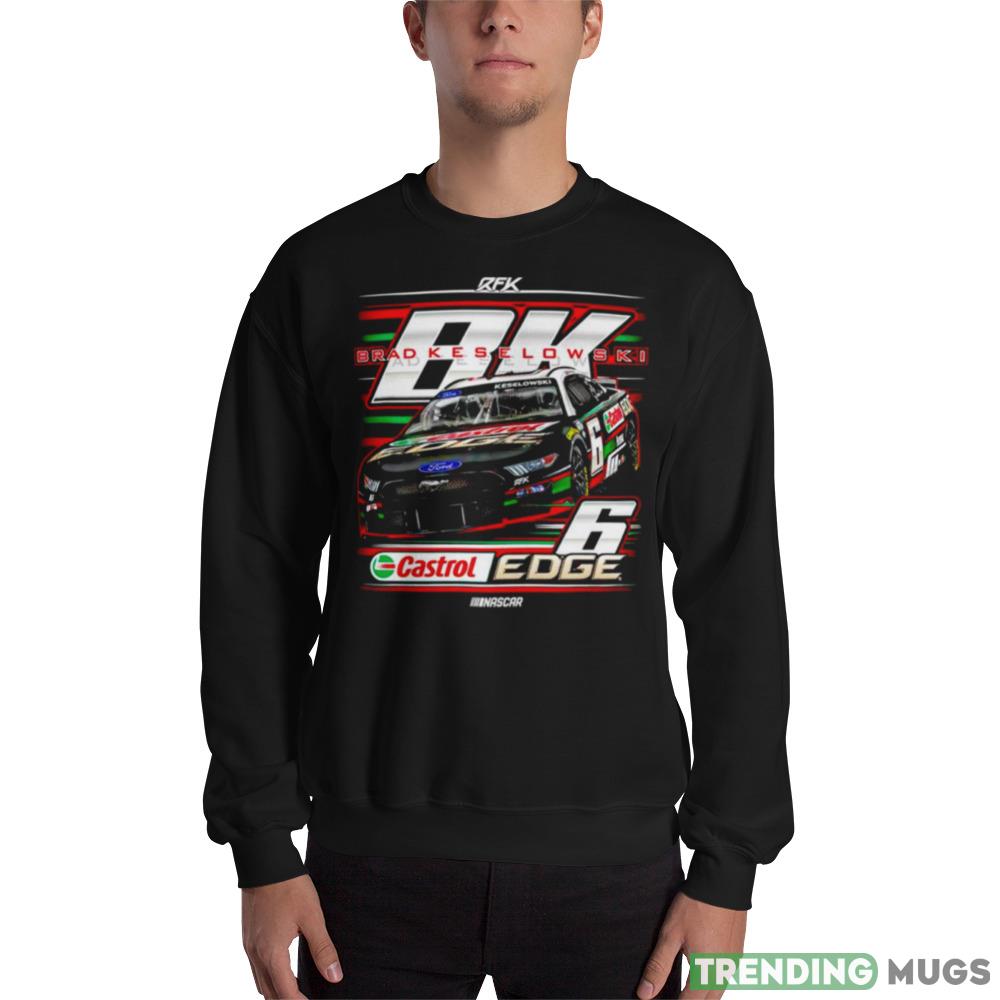 Brad Keselowski 2023 Castrol Edge Graphics Black T Shirt - 18000 Unisex Heavy Blend Crewneck Sweatshirt Brad Keselowski 2023 Castrol Edge Graphics Black T Shirt - 18000 Unisex Heavy Blend Crewneck Sweatshirt