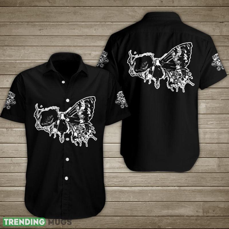 Butterfly Skull Hawaiian Shirt Summer Men And Women For Fans - Butterfly Skull Hawaiian Shirt Summer Men And Women For Fans Butterfly Skull Hawaiian Shirt Summer Men And Women For Fans - Butterfly Skull Hawaiian Shirt Summer Men And Women For Fans