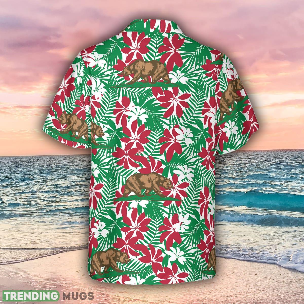 California Flag Seamless Pattern USA 3D Hawaiian Shirts Best For Mens And Women Hawaiian Shirt California Flag Seamless Pattern USA 3D Hawaiian Shirts Best For Mens And Women Hawaiian Shirt