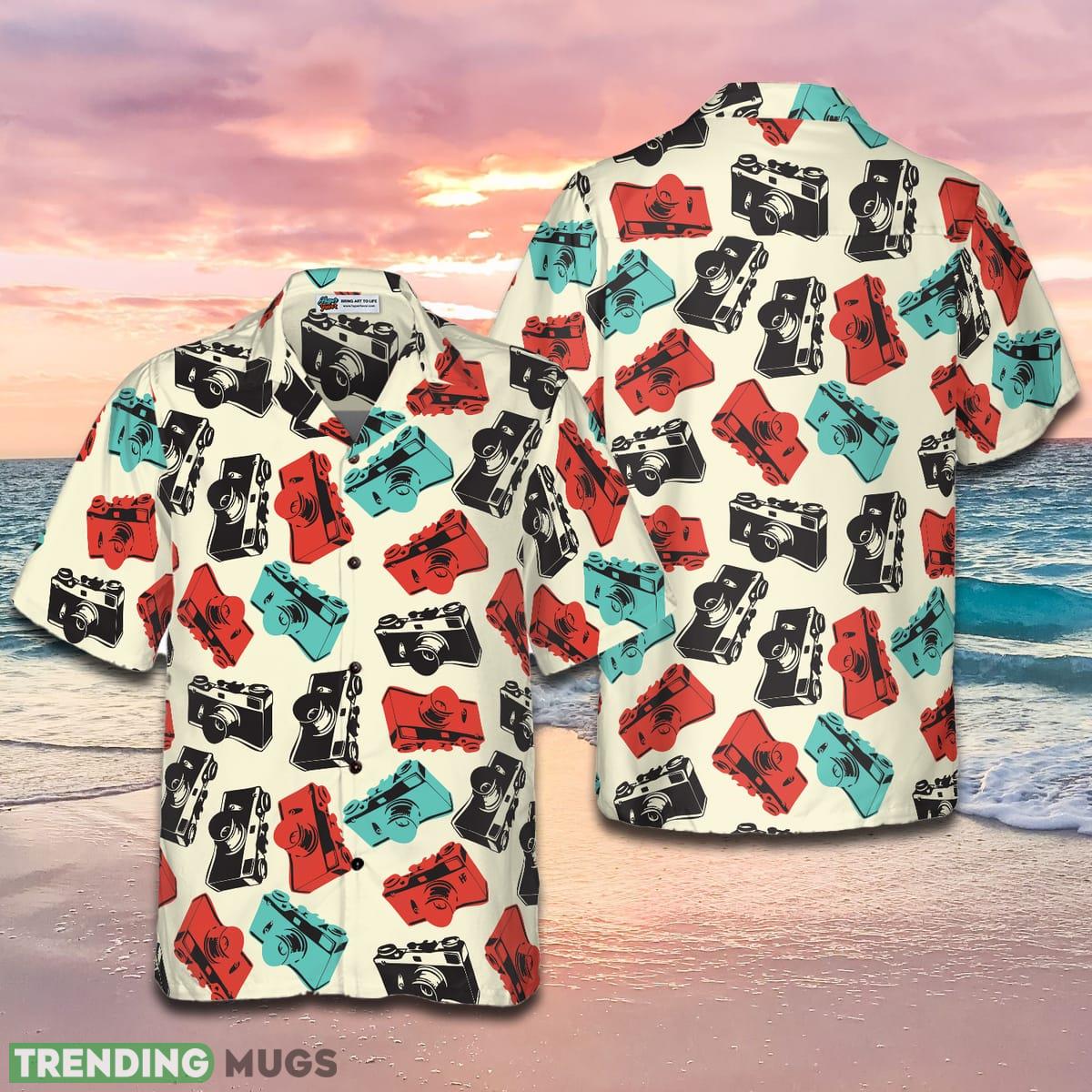 Camera Seamless Pattern Shirt For Men Hawaiian Shirt Best Photography Lover - Camera Seamless Pattern Shirt For Men Hawaiian Shirt, Best Gift For Photography Lover, Friend, Family_1 Camera Seamless Pattern Shirt For Men Hawaiian Shirt Best Photography Lover - Camera Seamless Pattern Shirt For Men Hawaiian Shirt, Best Gift For Photography Lover, Friend, Family_1