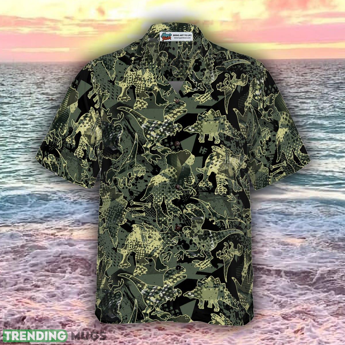 Camo Dinosaur Pattern Hawaiian Shirt Dinosaur Hawaiian Shirt Best Dinosaur Lover Hawaiian Shirt Camo Dinosaur Pattern Hawaiian Shirt Dinosaur Hawaiian Shirt Best Dinosaur Lover Hawaiian Shirt