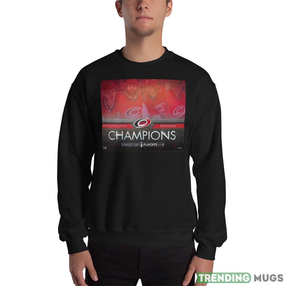 Carolina Hurricanes Authentic 2023 Metropolitan Division Champions Black Shirt - 18000 Unisex Heavy Blend Crewneck Sweatshirt Carolina Hurricanes Authentic 2023 Metropolitan Division Champions Black Shirt - 18000 Unisex Heavy Blend Crewneck Sweatshirt