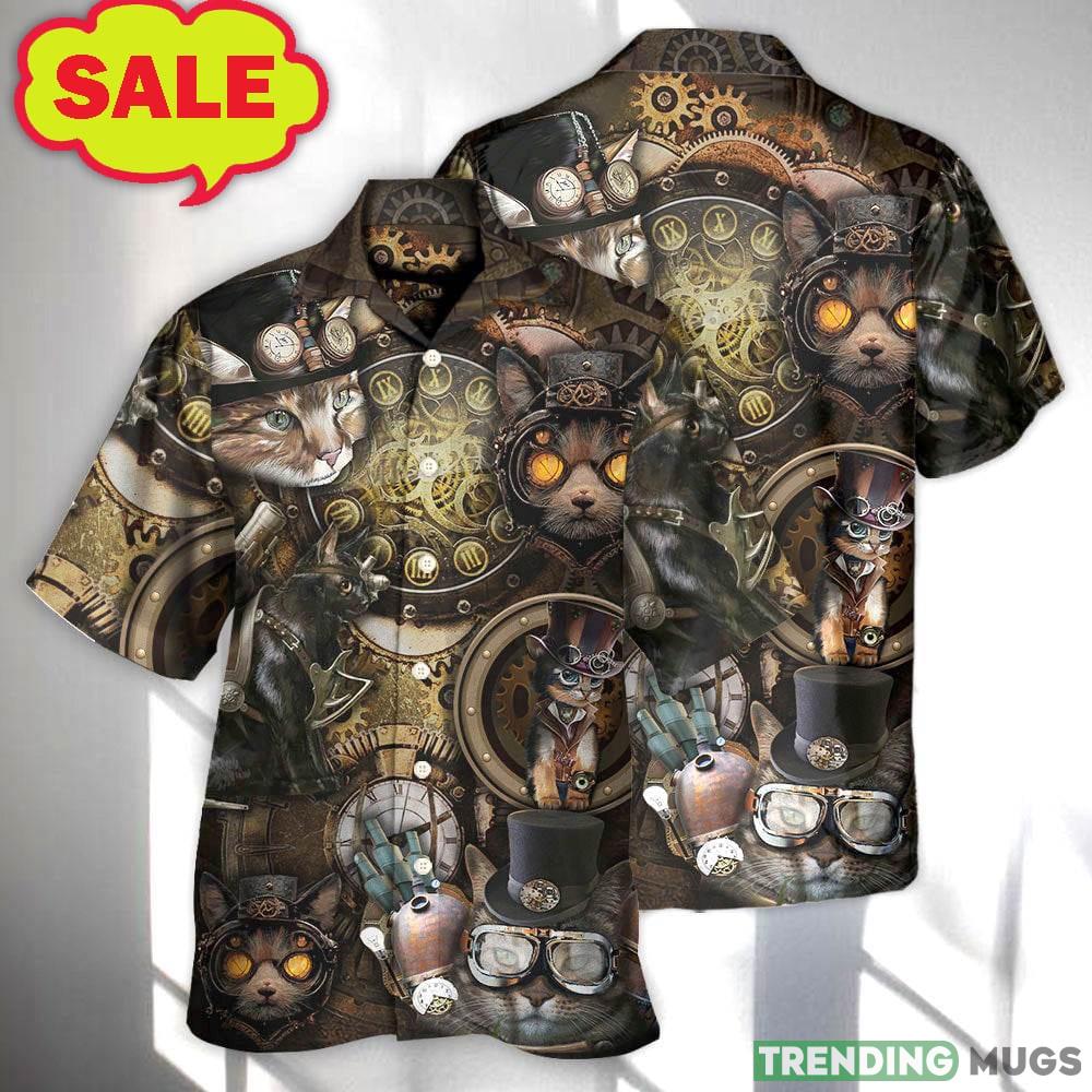 Cat Steampunk Art It’S All About Magic 3D Hawaiian Shirt Animal Gift For Mens - Cat Steampunk Art It’S All About Magic 3D Hawaiian Shirt Animal Gift For Mens Cat Steampunk Art It’S All About Magic 3D Hawaiian Shirt Animal Gift For Mens - Cat Steampunk Art It’S All About Magic 3D Hawaiian Shirt Animal Gift For Mens