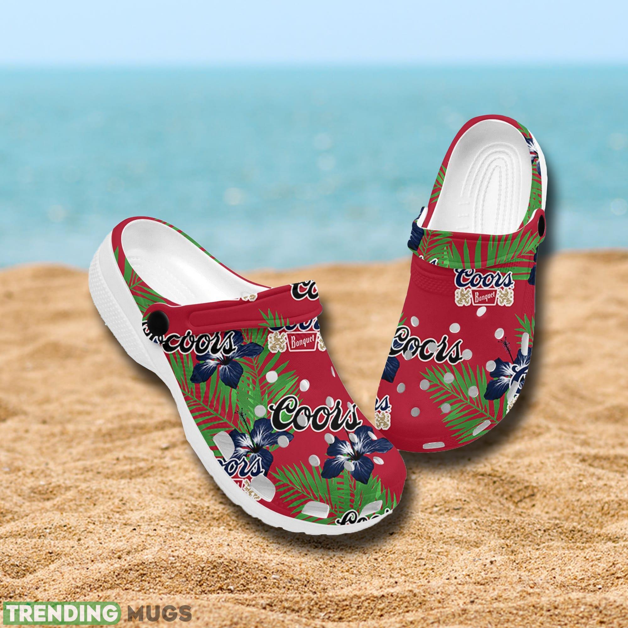 Coors Banquet Hibiscus Flower Clog Shoes Print For Men And Women - Coors Banquet Hawaiian Hibiscus Flower Pattern Shirt, hawaii beer Loves Shirt, Summer Hawaii Shirt Beer, Gift for Him and Her_6 Coors Banquet Hibiscus Flower Clog Shoes Print For Men And Women - Coors Banquet Hawaiian Hibiscus Flower Pattern Shirt, hawaii beer Loves Shirt, Summer Hawaii Shirt Beer, Gift for Him and Her_6