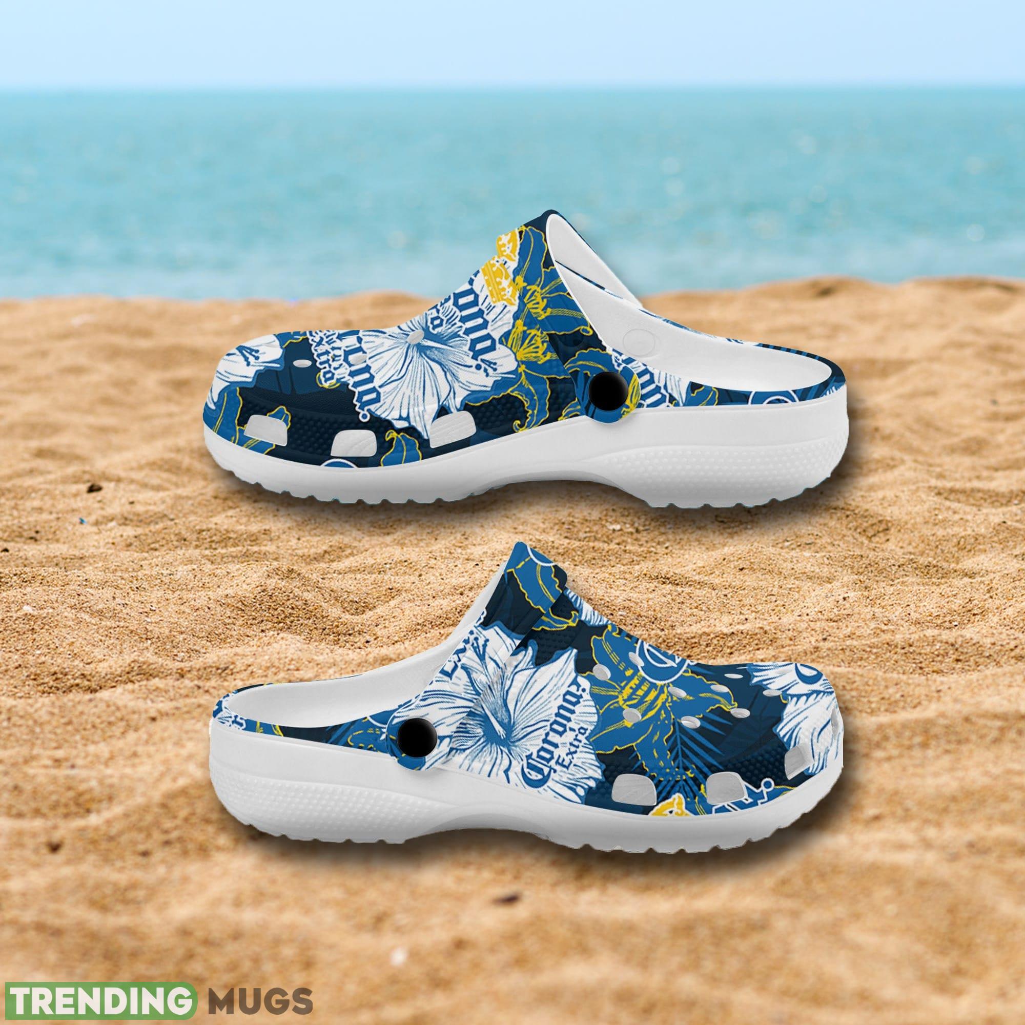 Corona Floral Clog Shoes Print For Men And Women Clog Shoes Corona Floral Clog Shoes Print For Men And Women Clog Shoes